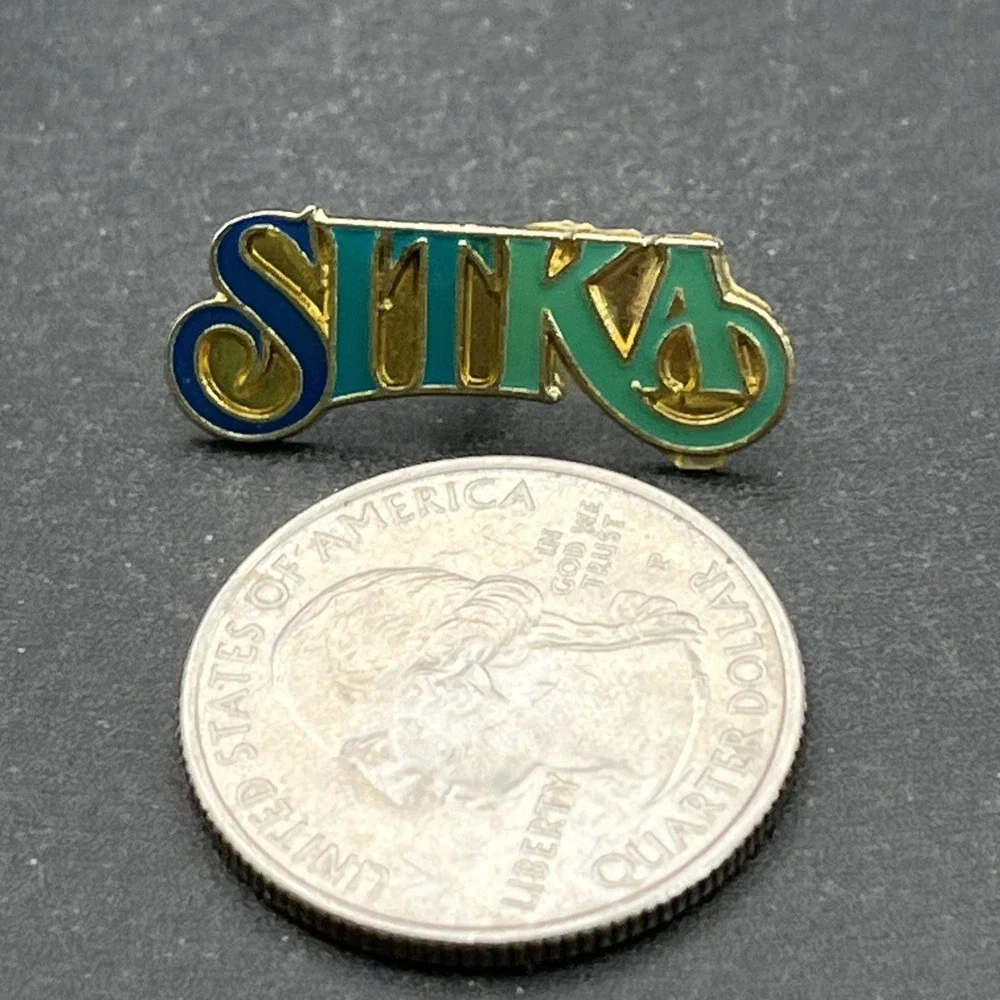 Sitka Alaska United States Of‎ America Lapel Hat Pin